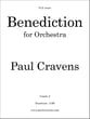 Benediction Orchestra sheet music cover